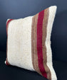 Turkish Hemp Pillow Cushion Natural Beige Brown Pillow Cushion Cover 20x20 #30566