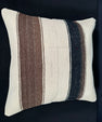 Turkish Hemp Pillow Cushion Natural Beige Brown Pillow Cushion Cover 20x20 #30555