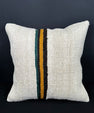 Turkish Hemp Pillow Cushion Natural Beige Black Pillow Cushion Cover 20x20 #30574