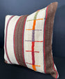 Turkish Hemp Pillow Cushion Natural Beige Brown Pillow Cushion Cover 20x20 #30560