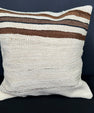 Turkish Hemp Pillow Cushion Natural Beige Brown Pillow Cushion Cover 20x20 #30565