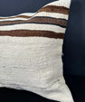 Turkish Hemp Pillow Cushion Natural Beige Brown Pillow Cushion Cover 20x20 #30565
