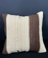 Turkish Hemp Pillow Cushion Natural Beige Brown Pillow Cushion Cover 20x20 #30554