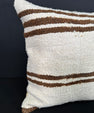 Turkish Hemp Pillow Cushion Natural Beige Brown Pillow Cushion Cover 20x20 #30553