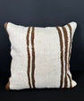 Turkish Hemp Pillow Cushion Natural Beige Brown Pillow Cushion Cover 20x20 #30553