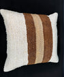 Turkish Hemp Pillow Cushion Natural Beige Brown Pillow Cushion Cover 20x20 #30559