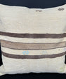 Turkish Hemp Pillow Cushion Natural Beige Brown Pillow Cushion Cover 20x20 #30579