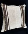 Turkish Hemp Pillow Cushion Natural Beige Brown Pillow Cushion Cover 20x20 #30558