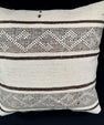 Turkish Hemp Pillow Cushion Natural Beige Brown Pillow Cushion Cover 20x20 #30567