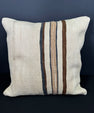 Turkish Hemp Pillow Cushion Natural Beige Brown Pillow Cushion Cover 20x20 #30538