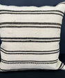 Turkish Hemp Pillow Cushion Natural Beige Black Pillow Cushion Cover 20x20 #30571
