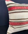Turkish Hemp Pillow Cushion Natural Beige Red Pillow Cushion Cover 20x20 #30539
