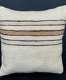 Turkish Hemp Pillow Cushion Natural Beige Brown Pillow Cushion Cover 20x20 #30621