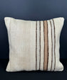 Turkish Hemp Pillow Cushion Natural Beige Brown Pillow Cushion Cover 20x20 #30621