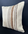 Turkish Hemp Pillow Cushion Natural Beige Brown Pillow Cushion Cover 20x20 #30621