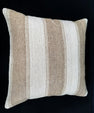 Turkish Hemp Pillow Cushion Natural Beige Brown Pillow Cushion Cover 20x20 #30532