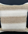 Turkish Hemp Pillow Cushion Natural Beige Brown Pillow Cushion Cover 20x20 #30532