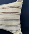 Turkish Hemp Pillow Cushion Natural Beige Brown Pillow Cushion Cover 20x20 #30570