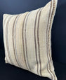 Turkish Hemp Pillow Cushion Natural Beige Brown Pillow Cushion Cover 20x20 #30570