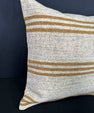 Turkish Hemp Pillow Cushion Natural Beige Yellow Pillow Cushion Cover 20x20 #30620