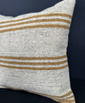 Turkish Hemp Pillow Cushion Natural Beige Yellow Pillow Cushion Cover 20x20 #30620