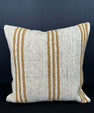 Turkish Hemp Pillow Cushion Natural Beige Yellow Pillow Cushion Cover 20x20 #30620