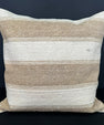 Turkish Hemp Pillow Cushion Natural Beige Brown Pillow Cushion Cover 20x20 #30613