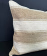 Turkish Hemp Pillow Cushion Natural Beige Brown Pillow Cushion Cover 20x20 #30613
