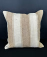 Turkish Hemp Pillow Cushion Natural Beige Brown Pillow Cushion Cover 20x20 #30613