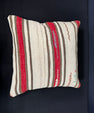 Turkish Hemp Pillow Cushion Natural Beige Red Pillow Cushion Cover 20x20 #30569