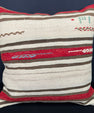 Turkish Hemp Pillow Cushion Natural Beige Red Pillow Cushion Cover 20x20 #30569