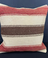 Turkish Hemp Pillow Cushion Natural Beige Red Pillow Cushion Cover 20x20 #30551