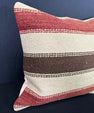 Turkish Hemp Pillow Cushion Natural Beige Red Pillow Cushion Cover 20x20 #30551