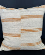 Turkish Hemp Pillow Cushion Natural Beige Yellow Pillow Cushion Cover 20x20 #30572