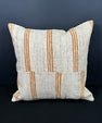 Turkish Hemp Pillow Cushion Natural Beige Yellow Pillow Cushion Cover 20x20 #30572
