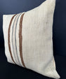 Turkish Hemp Pillow Cushion Natural Beige Brown Pillow Cushion Cover 20x20 #30634