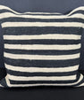 Turkish Hemp Pillow Cushion Natural Beige Black Pillow Cushion Cover 20x20 #30616