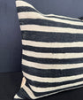 Turkish Hemp Pillow Cushion Natural Beige Black Pillow Cushion Cover 20x20 #30616