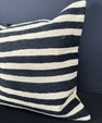 Turkish Hemp Pillow Cushion Natural Beige Black Pillow Cushion Cover 20x20 #30616