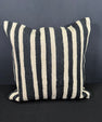 Turkish Hemp Pillow Cushion Natural Beige Black Pillow Cushion Cover 20x20 #30616