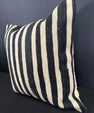 Turkish Hemp Pillow Cushion Natural Beige Black Pillow Cushion Cover 20x20 #30616