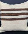 Turkish Hemp Pillow Cushion Natural Beige Brown Pillow Cushion Cover 20x20 #30615
