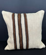 Turkish Hemp Pillow Cushion Natural Beige Brown Pillow Cushion Cover 20x20 #30615