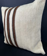 Turkish Hemp Pillow Cushion Natural Beige Brown Pillow Cushion Cover 20x20 #30615