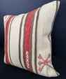 Turkish Hemp Pillow Cushion Natural Beige Red Pillow Cushion Cover 20x20 #30614