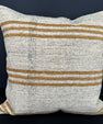Turkish Hemp Pillow Cushion Natural Beige Yellow Pillow Cushion Cover 20x20 #30635