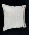 Turkish Hemp Pillow Cushion Natural Beige Brown Cushion Cover 20x20 #30633