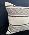 Turkish Hemp Pillow Cushion Natural Beige Brown Cushion Cover 20x20 #30545