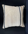 Turkish Hemp Pillow Cushion Natural Beige Brown Cushion Cover 20x20 #30582