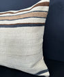 Turkish Hemp Pillow Cushion Natural Beige Brown Cushion Cover 20x20 #30582